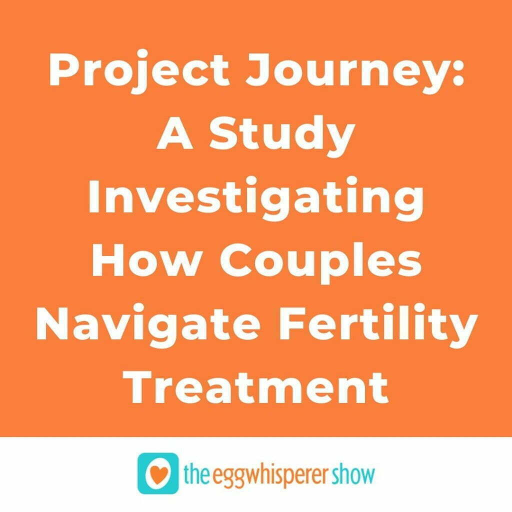 Project Journey: A Study Investigating How Couples Navigate Fertility Treatment