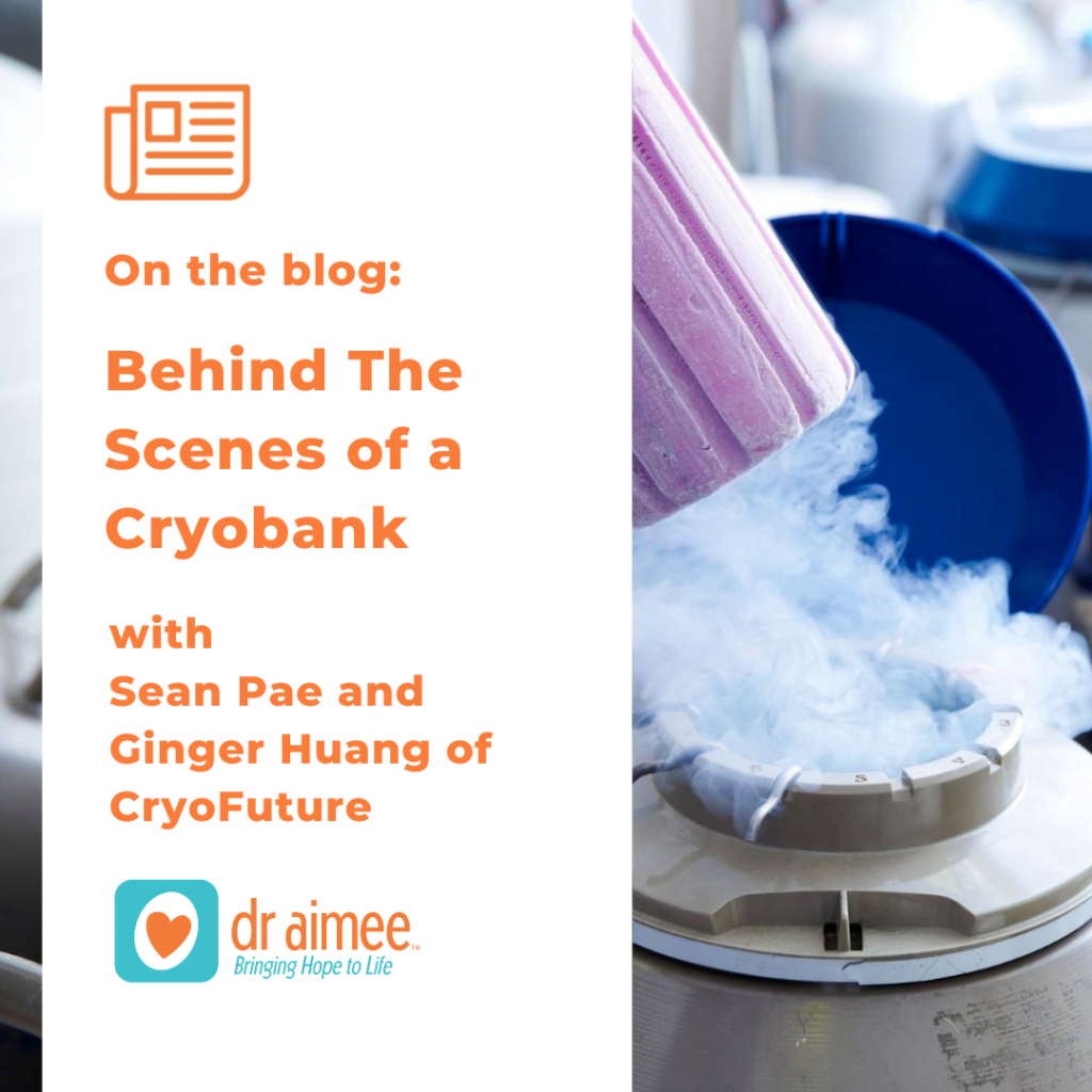 Behind The Scenes of of a Cryobank with Sean Pae and Ginger Huang of CryoFuture