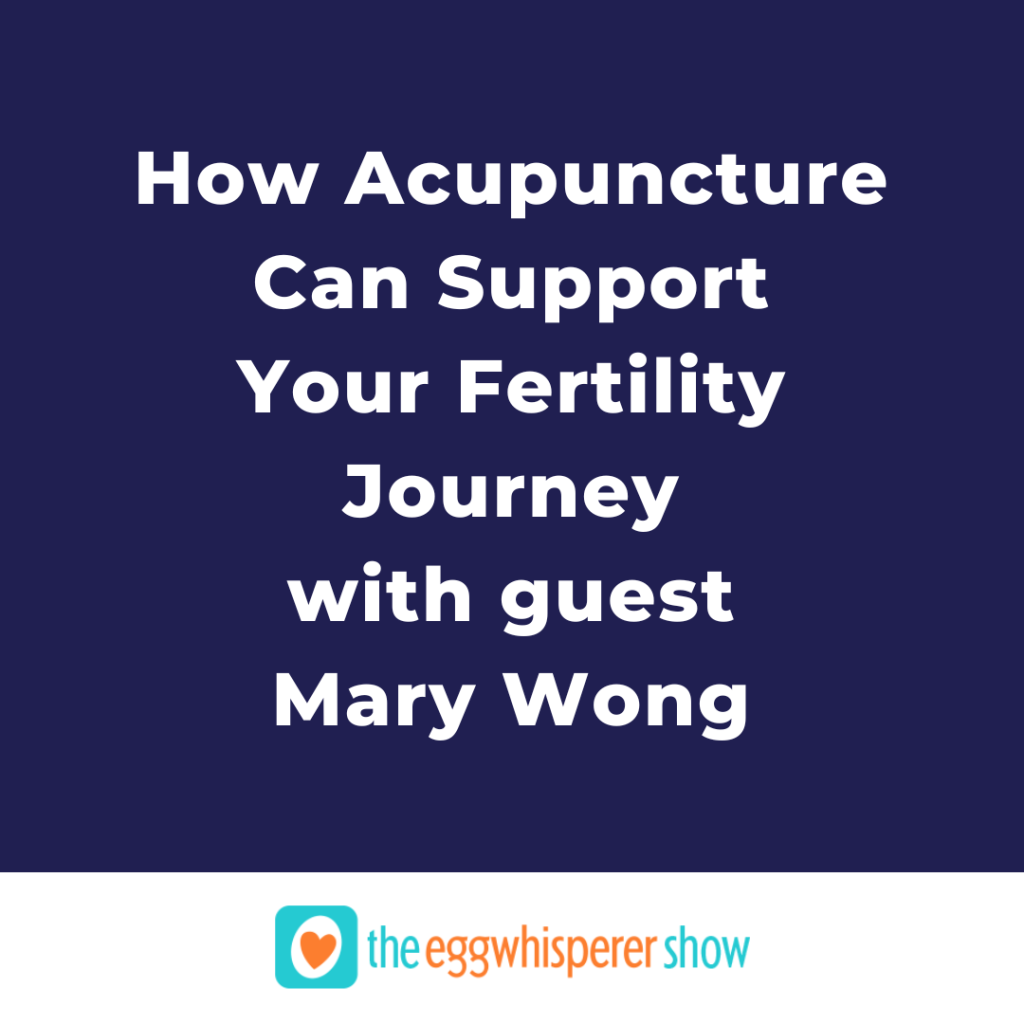 How Acupuncture Can Support Your Fertility Journey with guest Mary Wong